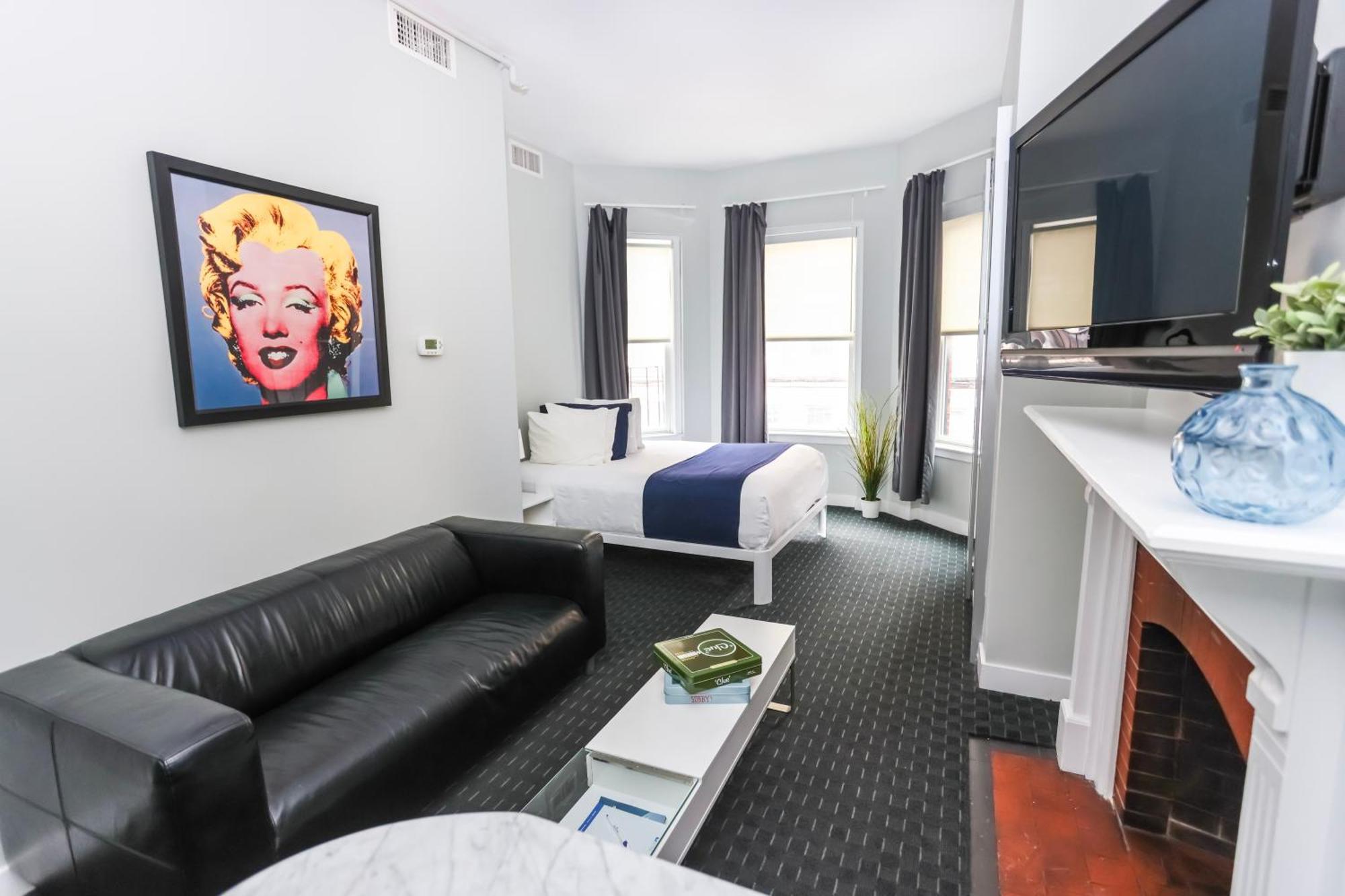 Stylish Newbury Street Studio, #2 Boston Exteriör bild